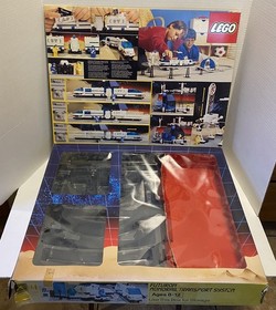 Lego 6990 Space Futuron Monorail Transport System 100% Complete Box Instructions