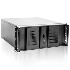 4U Rackmount Server Chassis with 6 x 5.25 Front Bays + 4 x 3.5 + 4 x 2.5 Bays