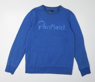 Penfield Herren Sweatshirt blau, Gr. S, Rundhalspullover