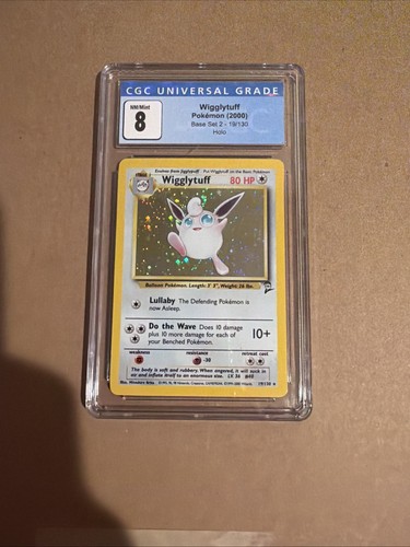 Wigglytuff graded CGC 8 for sale on eBay