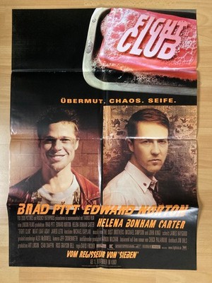 Filmposter * Kinoplakat * A1 * Fight Club * 1999 * Brad Pitt * Edward Norton