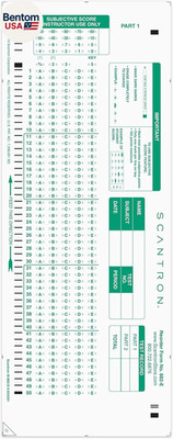 Official  Brand 882-E Answer Sheet. (25 Pack)