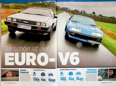 Oldtimer Markt 4023) Renault Alpine A310 V6 mit 150PS besser als...?