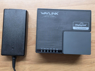 Wavlink WL-UG39DK3 USB 3.0 Universal Dockingstation + Netzteil + Kabel HDMI USB 3.0