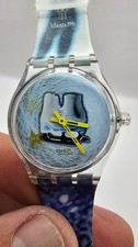 Reloj Swatch MusiCall Katarina Witt SLZ105 1996 de colección Juegos Olímpicos de Atlanta Nuevo de Lote Antiguo Sin usar, en caja Leer