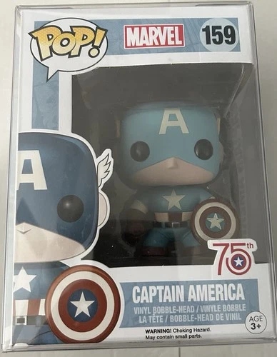 Funko  - Marvel - Captain America  #159 75th Anniversary