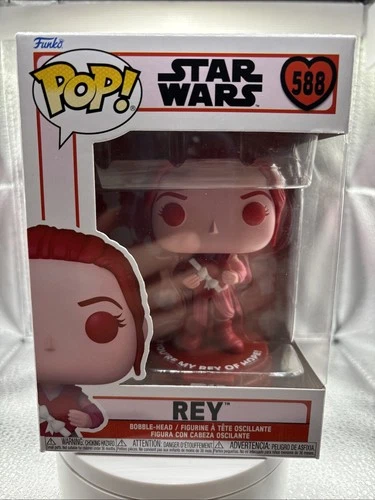 Funko POP STAR WARS Valentines REY #588 Figure You’re My Rey Of Hope