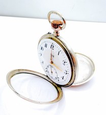 L.U.C Chopard Silver 800 50mm Mechanical Wind Pocket Watch LUC Spiral Breguet
