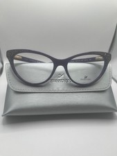 Swarovski Eyeglasses, Frames Only, SK5174/0 081 Purple, 54-16-140, Plastic