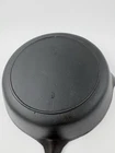 Restored 1940s Lodge Cast Iron Skillet #5 | 3-Notch | Raised B Mark | Smooth