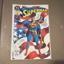 DC Comics Superman #53 1991 Truth Justice and the American Way Copper Age