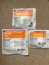 3 sizes Allevyn Gentle Border new - 15cm x 15cm 12.5cm x 12.5cm 10cm x 10cm 