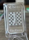 1973 MADISON MINT FINE SILVER ART BAR - CHESS SERIES - THE QUEEN