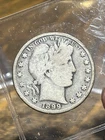 1899 Barber Half Dollar VG  Circ 90% Silver