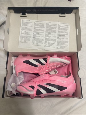 Adidas Predator Elite FT FG David Beckham Pink Size 8 - New