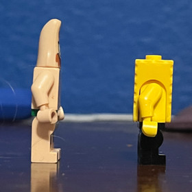 LEGO SpongeBob glove world Ferris wheel + Patrick minifigure + SpongeBob minifig