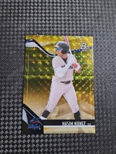 2021 Bowman Platinum Prospects Nasim Nunez Foilfractor 1/1! Washington Nationals