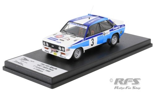 Fiat 131 Abarth Rallye Rally Circuit Des Ardennes 1980 Didi 1:43 Trofeu-image