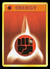 Fighting Energy Base Set LP Japanese Pokemon Card TCG