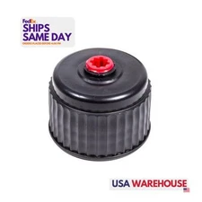 Sunoco Race Jugs R1110BKSQ, One Black Plastic Utility Jug Lid W/ Hose Adapter Bo