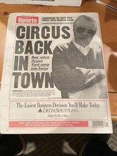 George Steinbrenner, WTC BOMB, March 3, 1993, New York Post