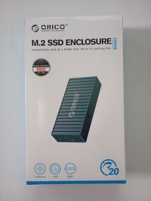 ORICO  NVME M.2  SSD-Enclosure neu bis 20mb mit Lüfter