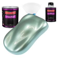 Restoration Shop Frost Green Metallic Acrylic Urethane Quart Kit Auto Paint Restoration Shop Frost Green Metallic Acrylic Urethane Quart Kit Auto Paint