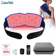 Silicone Red Infrared Light Therapy Belt Mat Pad 660nm 850nm 940nm Body Wrap