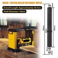 Infeed / Outfeed Roller 285940-00 Replacement For DeWalt DW733 Planer Roller