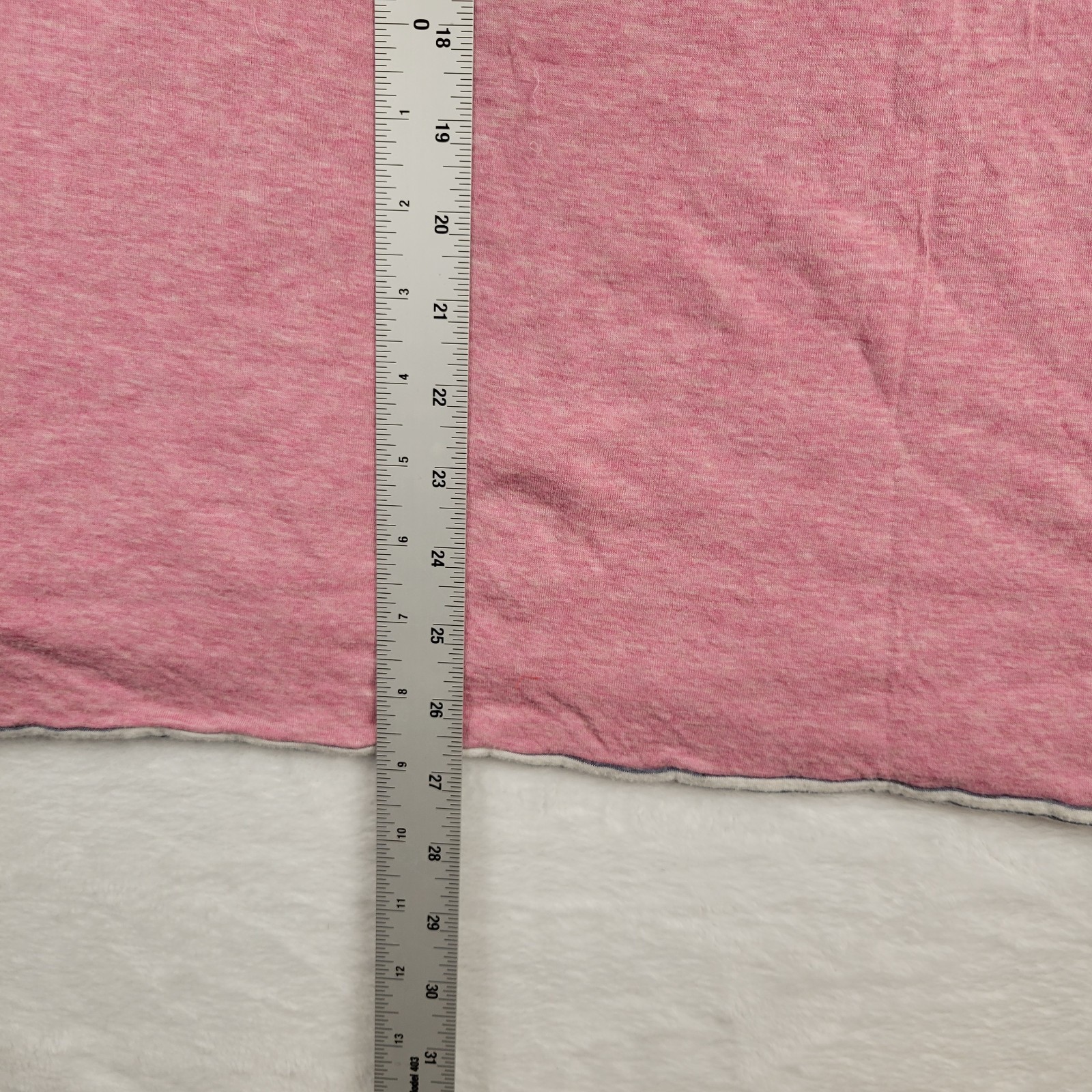 Faherty Cloud Reversible Crew Pullover Large Pink… - image 5