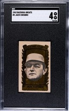 1963 Bazooka All-Time Greats Baseball Cards 4