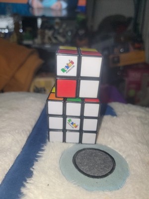RUBIK S CUBE DUO PACK GIFT SET MINI 2X2 CLASSIC 3X3 COLOR-MATCH PUZZLES SET OF 2