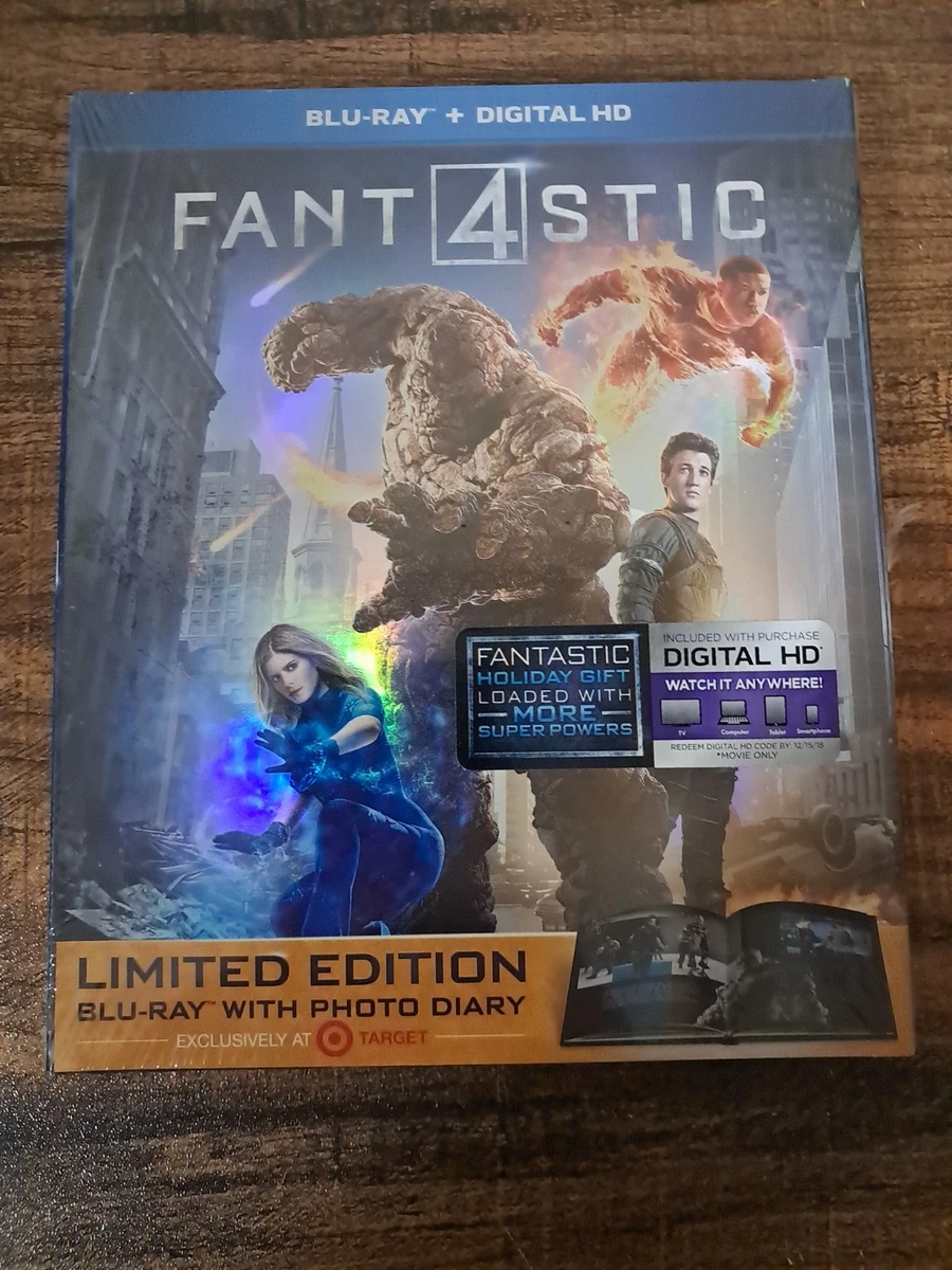 Collector's Edition Fantastic Four (2015 film) DVDs & Blu-ray