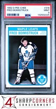 1982 O-PEE-CHEE #318 FRED BOIMISTRUCK RC MAPLE LEAFS PSA 9