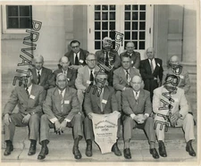 1950 Photo - Ripon College Group Men -Elmer David  SCOTT-Robert G Rashid Photo