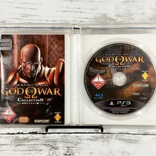 God of War Collection Sony PlayStation 3 PS3 BLJM60200 Video Game Used Japan