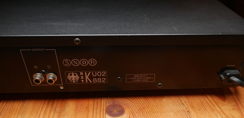 Yamaha Natural Sound AM/FM Stereo Tuner Radio TX-680RDS - Afbeelding 8 van 15