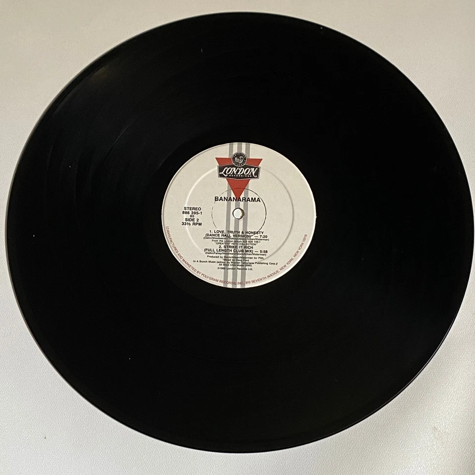 BANANARAMA - LOVE, TRUTH & HONESTY ORIG 1988 US 12" MAXI SINGLE NM/NM - Image 4 of 4
