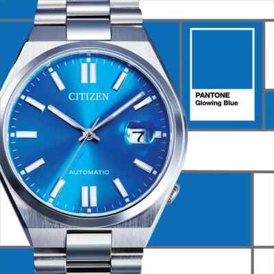 Citizen x Pantone LE 1999pcs 'Glowing Blue' Automatic Sapphire