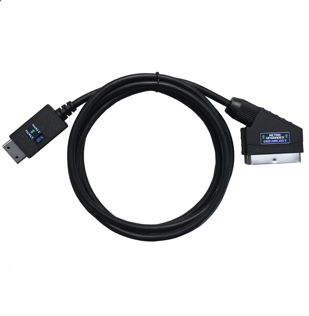 Sega Dreamcast DC RGB SCART Cable 15/31kHz 480i/480p High Quality Sega Dreamcast DC RGB SCART Cable 15/31kHz 480i/480p High Quality