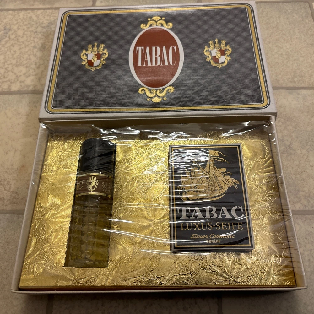 Taxor Cosmetic Berlin Set mit Luxus Seife, Vintage aus den 60er/70er Jahren