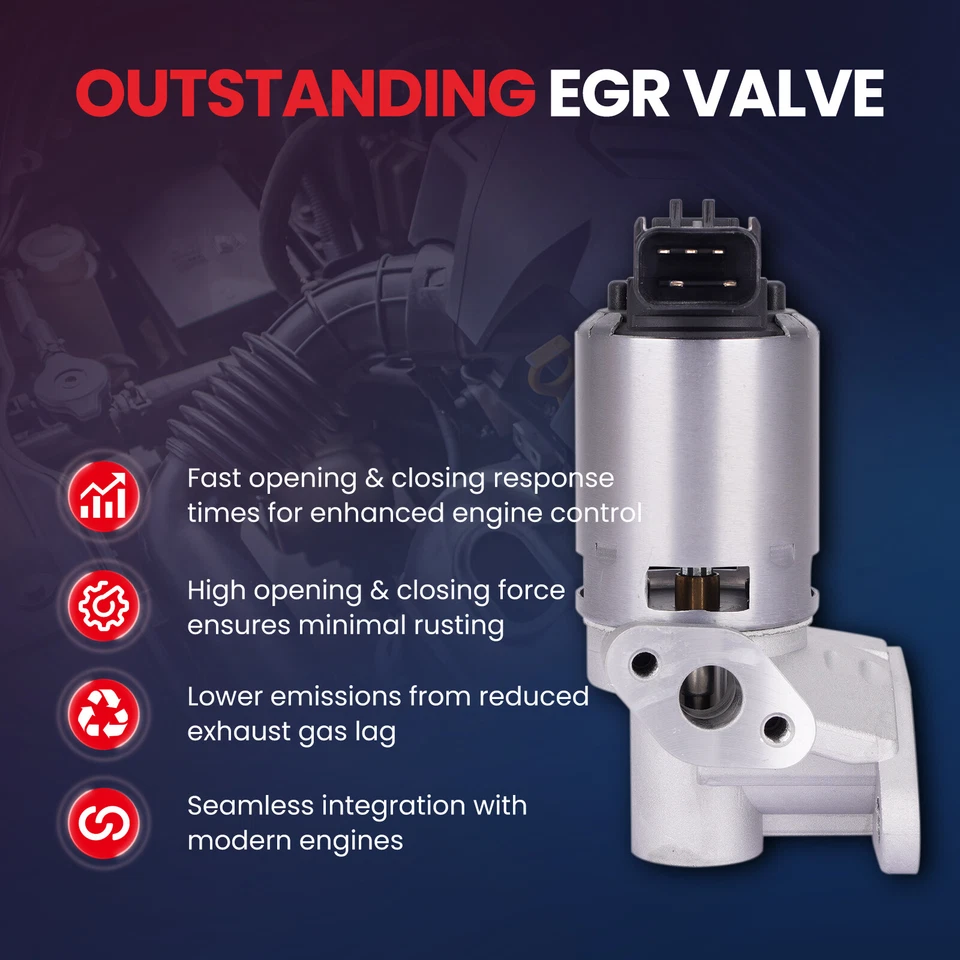 Válvula EGR apta para Chrysler Sebring Town & Country Dodge Nitro Volkswagen Routan Foto 2 de 4