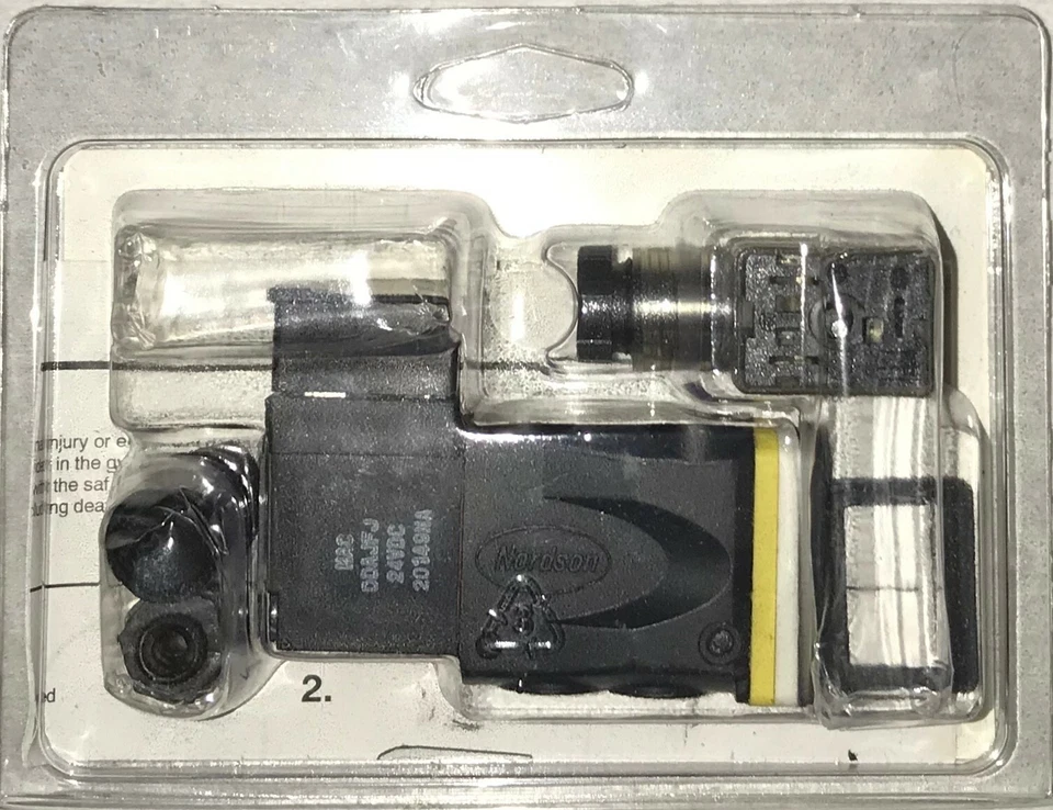 NORDSON 1069250 24vdc / .18 Cv 5.4 瓦(美国船舶) — 第 2/2 张图片