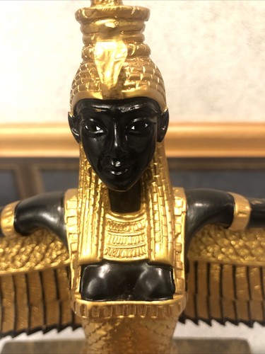 Beautiful Maat Statute Imported From Egypt, Branded New, Rare, Unique, Amazing! - Picture 4 of 11