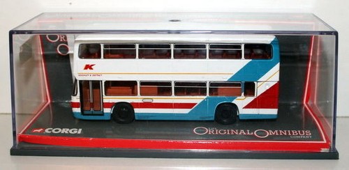 Bus Corgi 1/76 – Leyland Lynx MkII, Maidstone & District Park & Ride (réf 43116, Diecast)