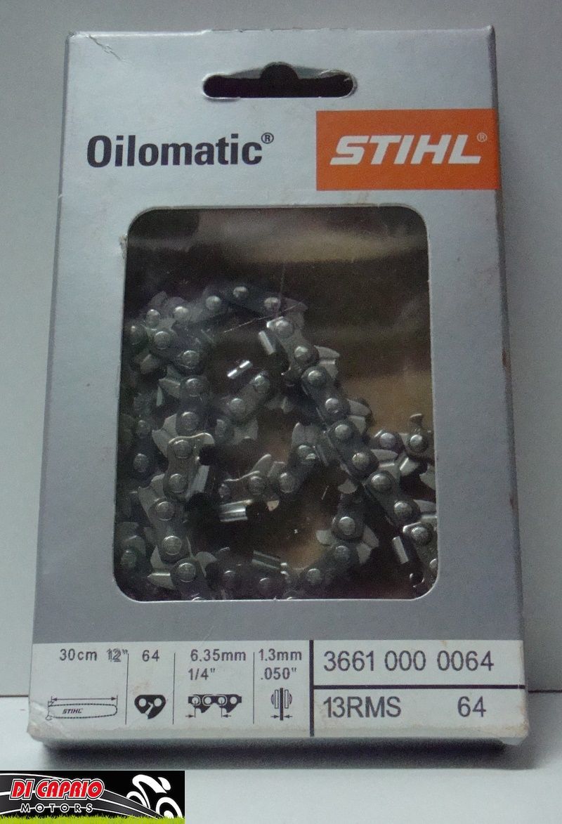 Set Di 3 Catene Per Motosega Stihl - 30 Cm, Passo 3/8 LP, Spessore 1.1 Mm, 44 Maglie, Basso Rimbalzo - Foto 6