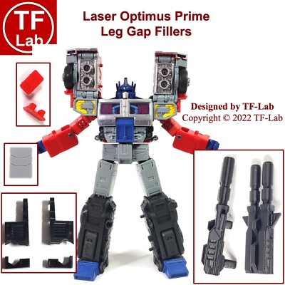 Gap Fillers/gun Upgrade Kit: Transformers G2 Laser Optimus Prime Legacy TF-Lab