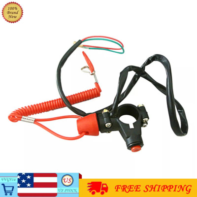 Stop Kill Switch Button For 43cc 47cc 49cc Mini PIT Pocket Rocket Quad Dirt Bike