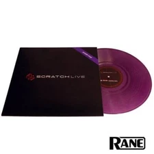 Serato Scratch Live 2nd Ed Rane DVS Control Vinyl SEALED 1x12" DJ Record, Purple