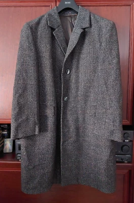 ❤️Vintage Tweed Style Mantel Kamelhaar & Schurwolle ❤️  C&A 😎😀👍 - Bild 1 von 4